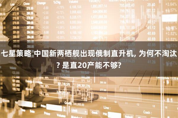 七星策略 中国新两栖舰出现俄制直升机, 为何不淘汰? 是直20产能不够?
