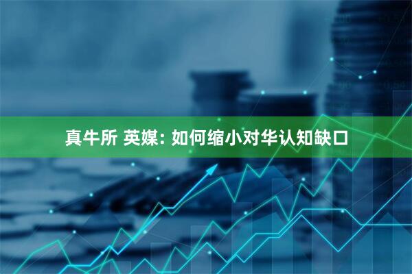 真牛所 英媒: 如何缩小对华认知缺口