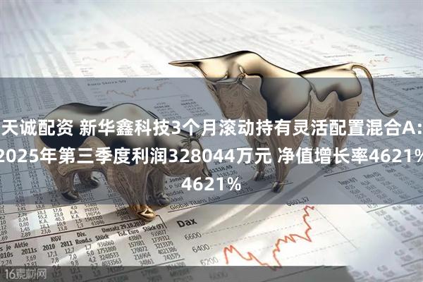 天诚配资 新华鑫科技3个月滚动持有灵活配置混合A：2025年第三季度利润328044万元 净值增长率4621%